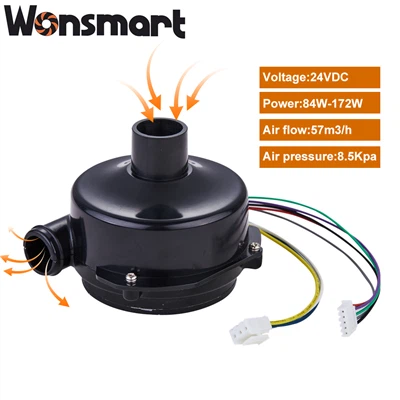 Chwythwr Dc Brwshless Gyda Llwyfan Amgrwm 24vdc